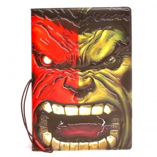 Porta Pasaporte Hulk Super Héroe Viajeros Documentos